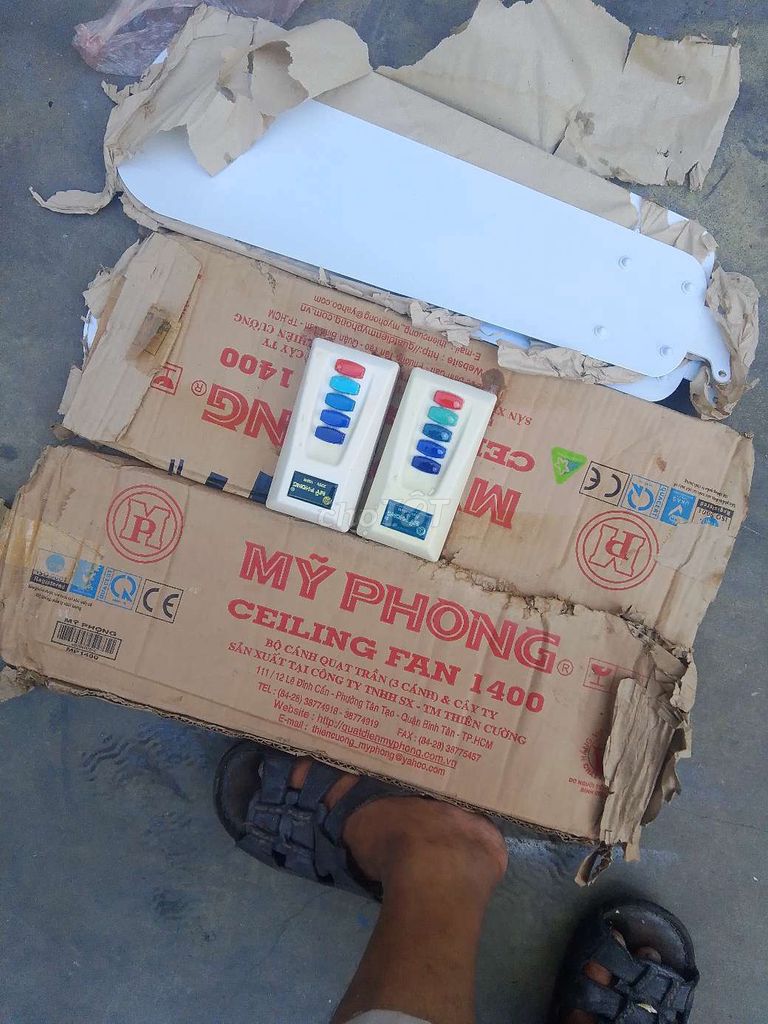 2bộ cánh+2hộp số quạt Mỹ phóng mới . Mua bán Quạt tại Quận 6 Tp Hồ Chí Minh được đăng bởi Ngọc Lực hình 1
