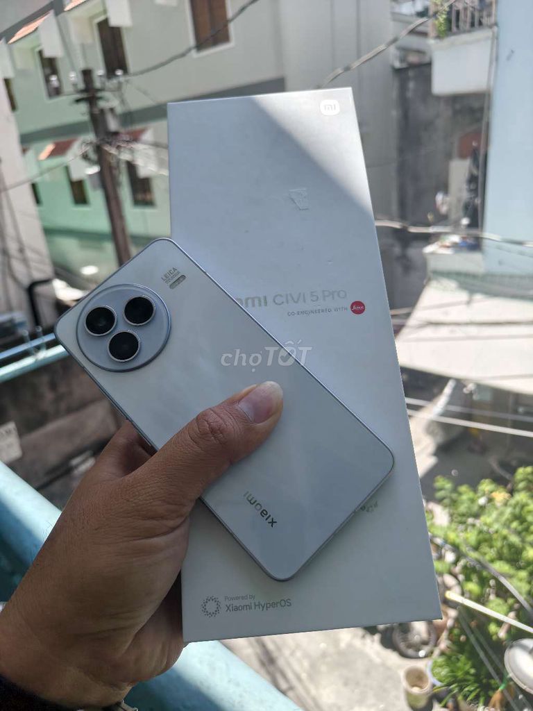 Xiaomi Civi 5 Pro 256GB xanh nhẹ . Mua bán Điện thoại tại Quận 5 Tp Hồ Chí Minh được đăng bởi thanh liêm hình 1
