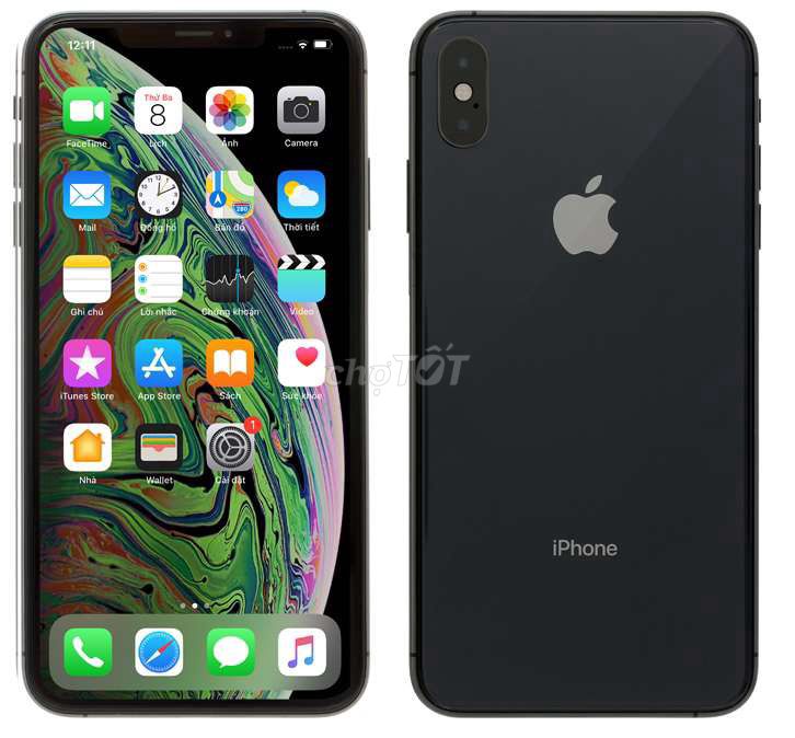 Apple iPhone XS Max 64GB Đen Hỏng màn. Mua bán Điện thoại tại Huyện Tuyên Hóa Quảng Bình được đăng bởi Nguyễn Anh Tuấn hình 1