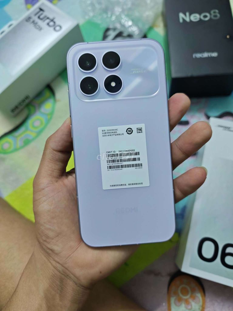 Xiaomi Redmi K90 256GB Tím 99%. Mua bán Điện thoại tại Huyện Thanh Trì Hà Nội được đăng bởi Nguyễn Xuân Đài hình 1