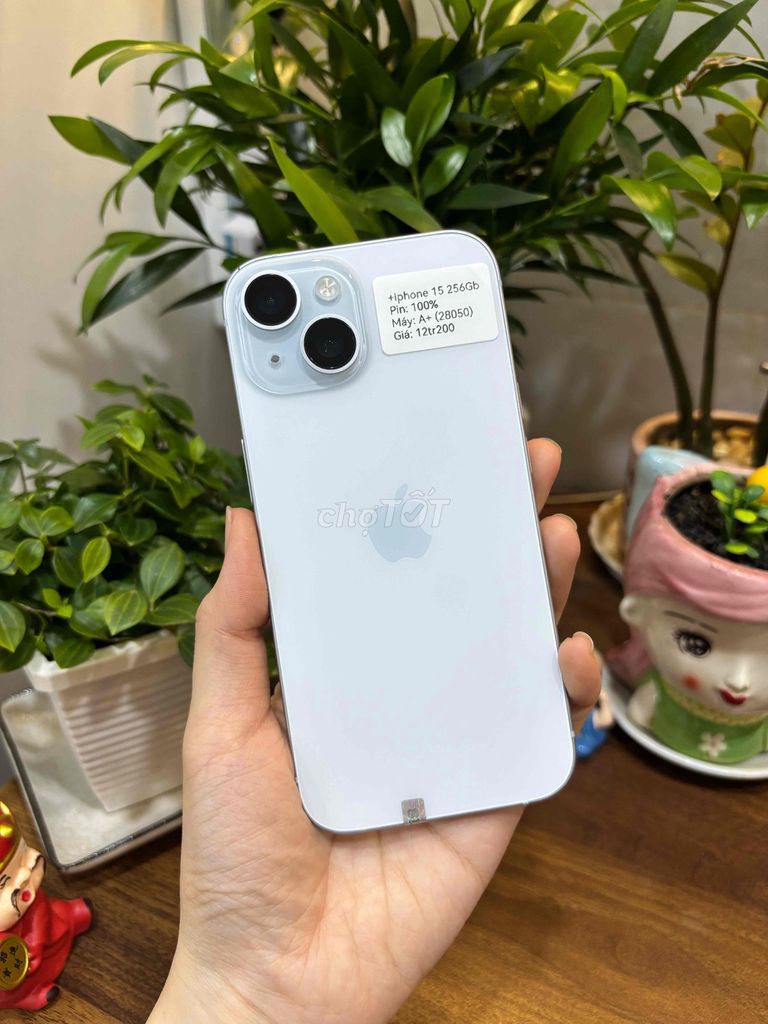 Apple iPhone 15 256GB Xanh Đã sử dụng. Mua bán Điện thoại tại Huyện Hóc Môn Tp Hồ Chí Minh được đăng bởi SIRI STORE HCM hình 1