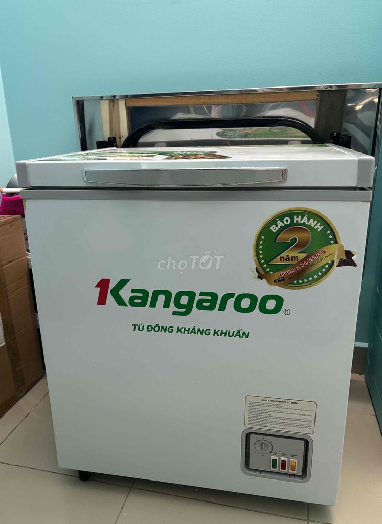 Tủ đông Kangaroo KG168NC1 90 lít. Mua bán Tủ lạnh tại Quận Bình Thạnh Tp Hồ Chí Minh được đăng bởi Thiêm hình 1
