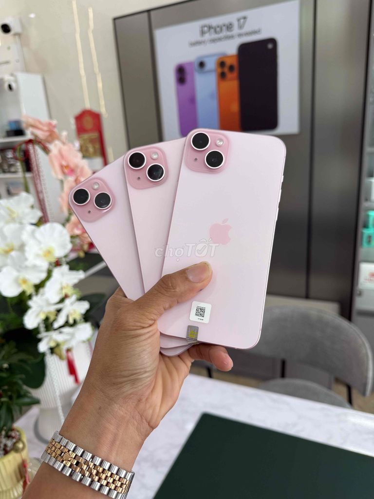Apple iPhone 15 Plus 128GB Hồng Keng 99%. Mua bán Điện thoại tại Thành phố Cà Mau Cà Mau được đăng bởi Thanh phong  hình 1