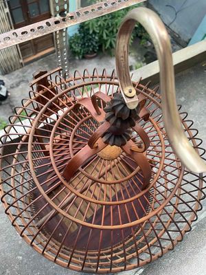 Lồng chim tre Hà Nội Nâu - 134643363
