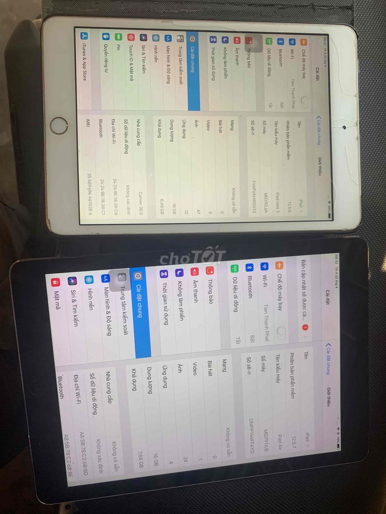 Apple iPad Mini 3 16GB vân nhạy. Mua bán Máy tính bảng tại Quận Thanh Khê Đà Nẵng được đăng bởi Truong Nam hình 1