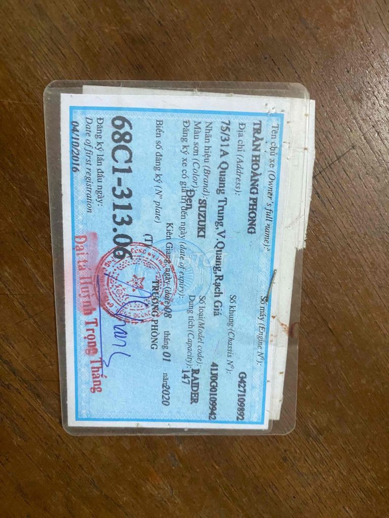 suzuki Raider đẹp máy ngon. Mua bán Xe máy tại Thành phố Rạch Giá Kiên Giang được đăng bởi Tân hình 10