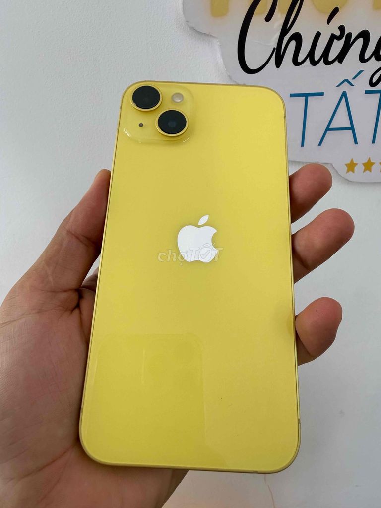 Apple iPhone 14 Plus 128GB Vàng LLA. Mua bán Điện thoại tại Quận Tân Phú Tp Hồ Chí Minh được đăng bởi trương thành hưng hình 1