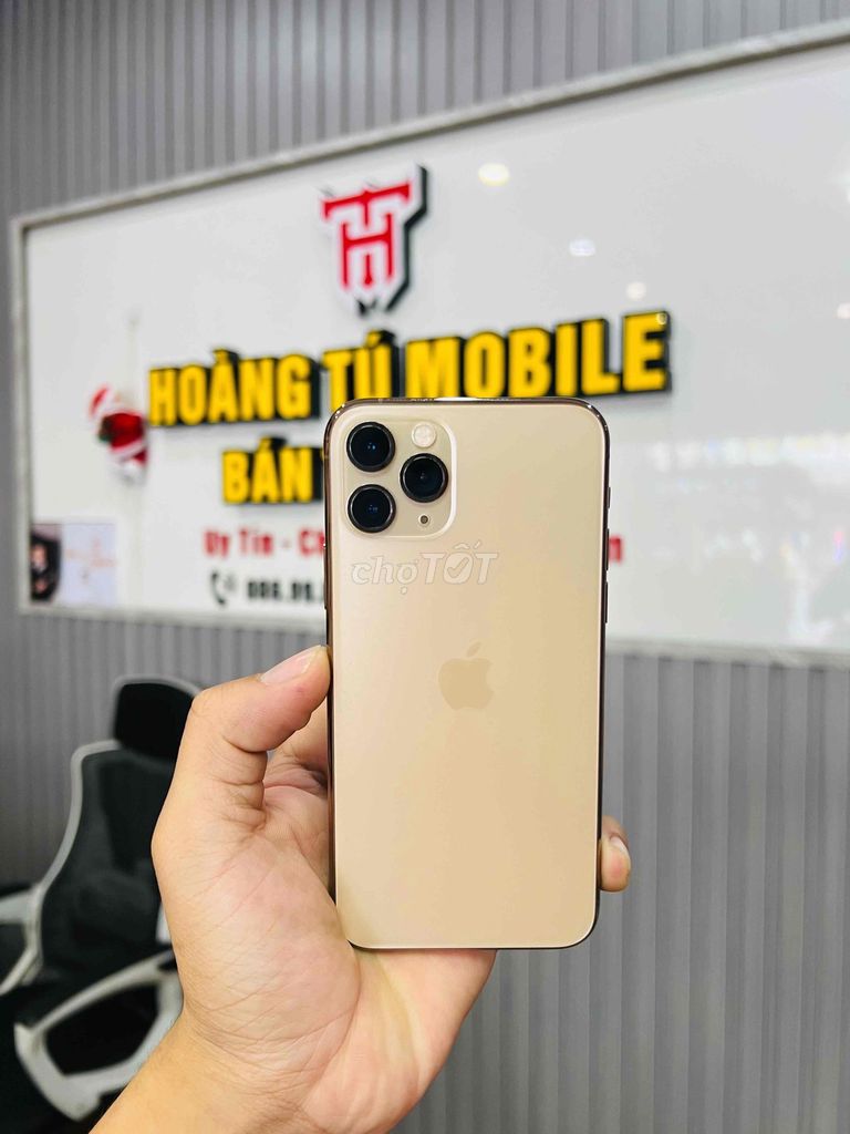 Apple iPhone 11 Pro 64GB Gold. Mua bán Điện thoại tại Quận Liên Chiểu Đà Nẵng được đăng bởi Hoàng Tú Mobile hình 1