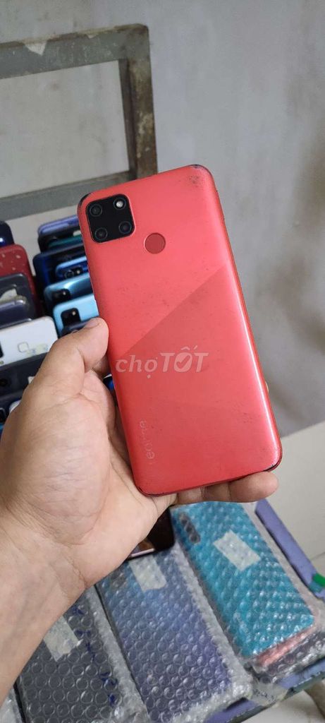 Realme c21y, 32gb, pin 6000. Mua bán Điện thoại tại Quận Gò Vấp Tp Hồ Chí Minh được đăng bởi A LONG   nhận thanh toán THẺ TÍN DỤNG hình 1