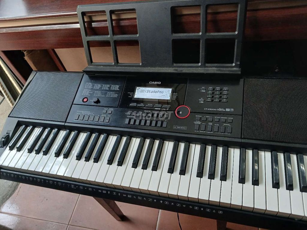 Đàn Organ Casio CTX3000 Đen. Mua bán Nhạc cụ tại Quận Đống Đa Hà Nội được đăng bởi thanglong hình 1