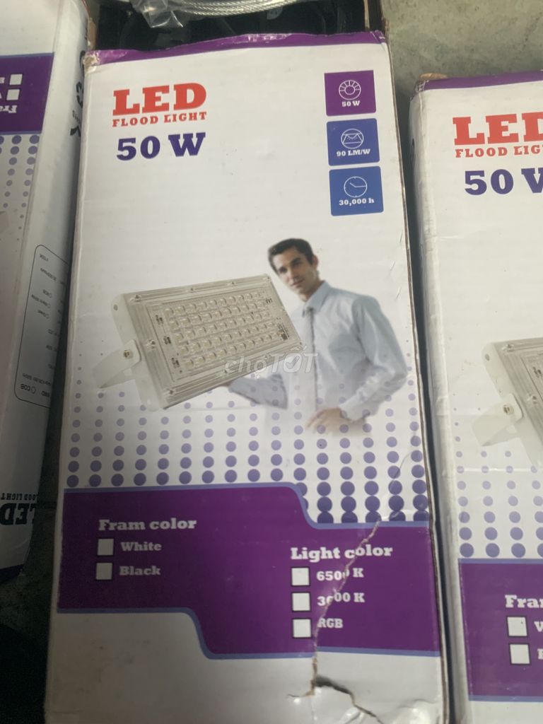 Đèn pha LED 50W 6500K. Mua bán Đèn tại Thành phố Dĩ An Bình Dương được đăng bởi Trần thanh vinh hình 1