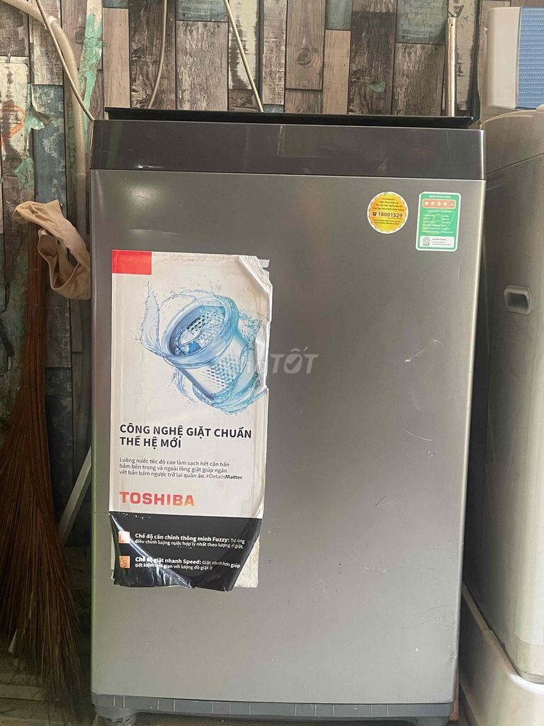 Máy giặt Toshiba 7kg cửa ngang Xám. Mua bán Máy giặt tại Quận 12 Tp Hồ Chí Minh được đăng bởi Ng Dang Khoa hình 1