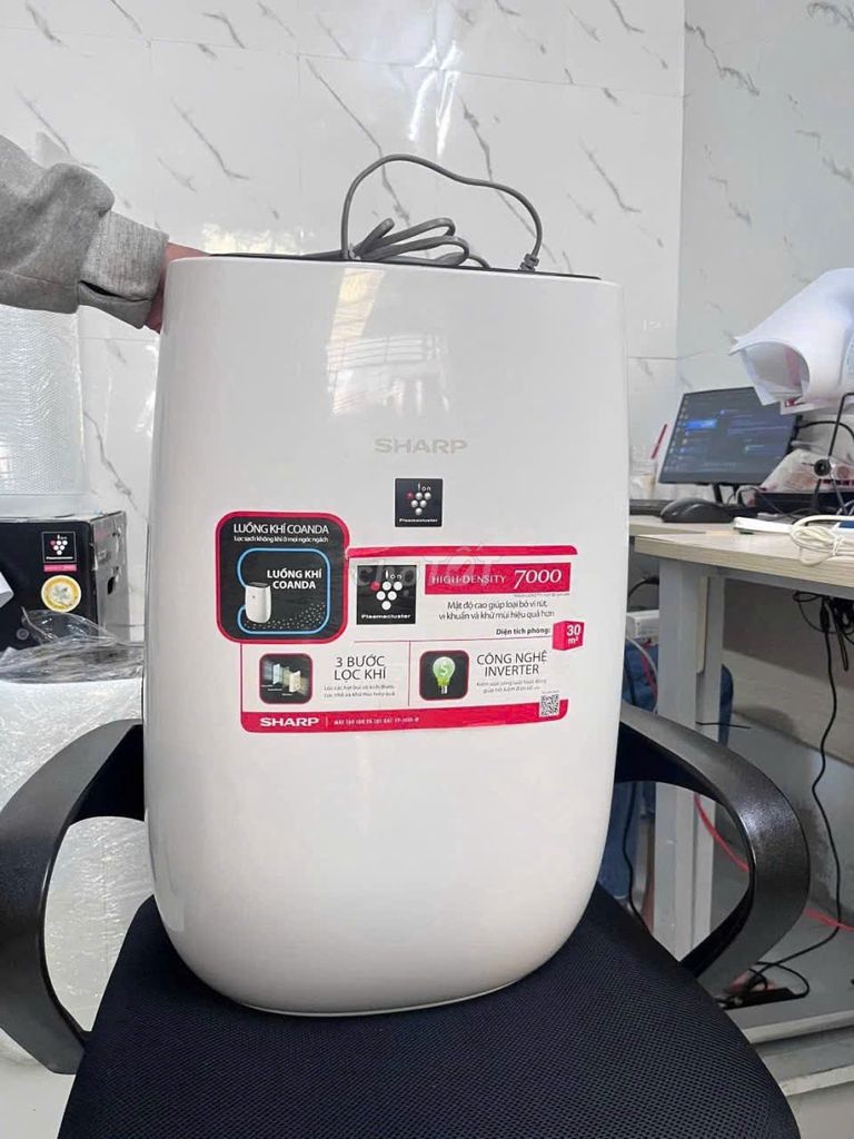 Máy lọc không khí Sharp Trắng Inverter 30 m2. Mua bán Máy lạnh, điều hoà tại Quận Gò Vấp Tp Hồ Chí Minh được đăng bởi Điện Máy HCM hình 1