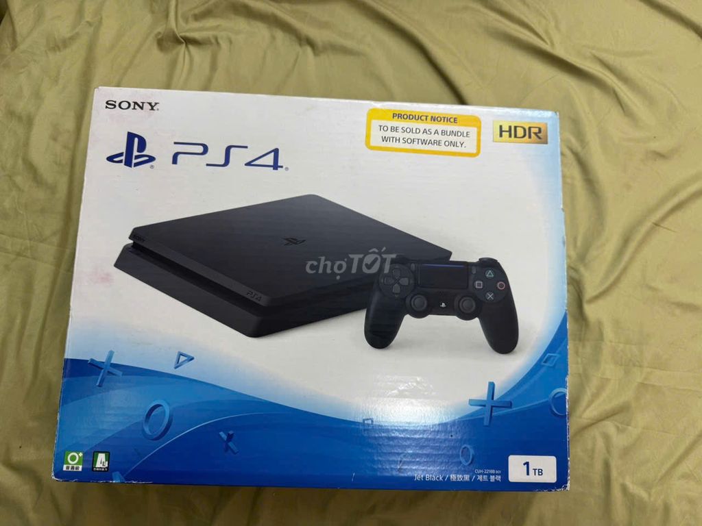 PS4 Slim 1TB 2218B Full Box + 1 tay cầm