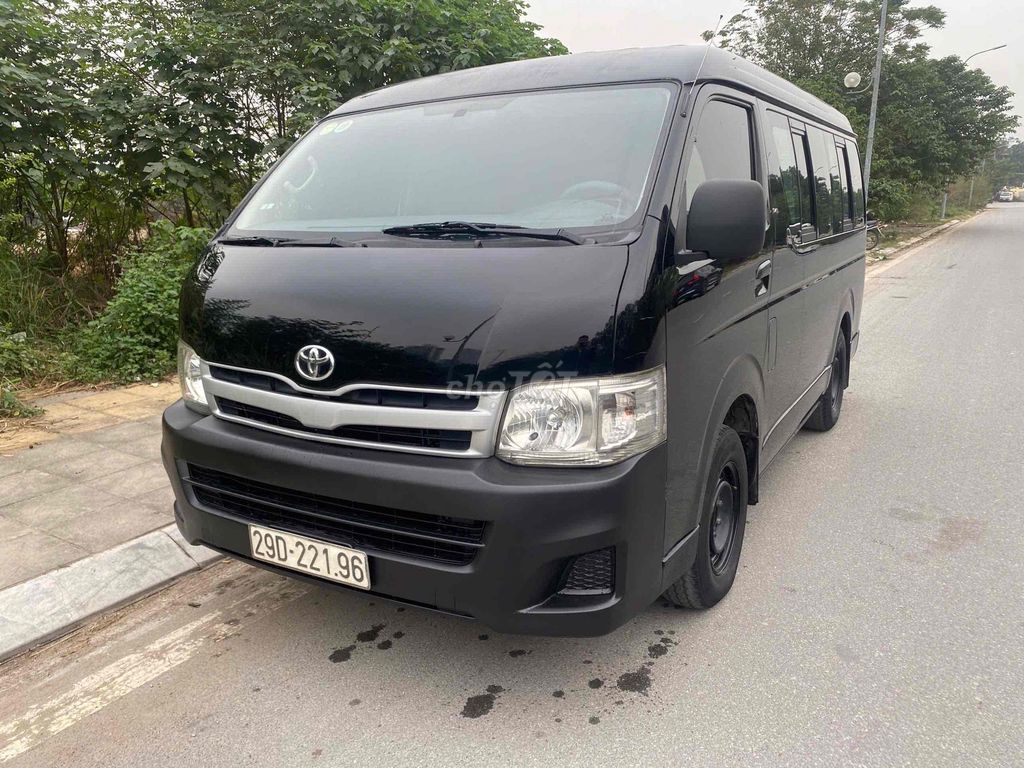 Toyota Hilace Van 2011 940kg 20 vạn Đen. Mua bán Ô tô tại Quận Nam Từ Liêm Hà Nội được đăng bởi Auto Anh Tuấn hình 3