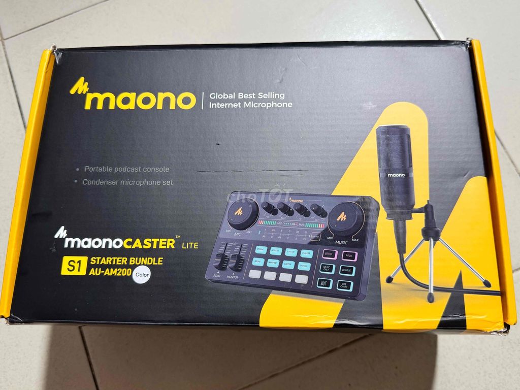 bộ thiết bị podcast MaonoCaster Lite AU-AM200-S1. Mua bán Tivi, Âm thanh tại Quận Gò Vấp Tp Hồ Chí Minh được đăng bởi Nguyễn Khoa hình 1