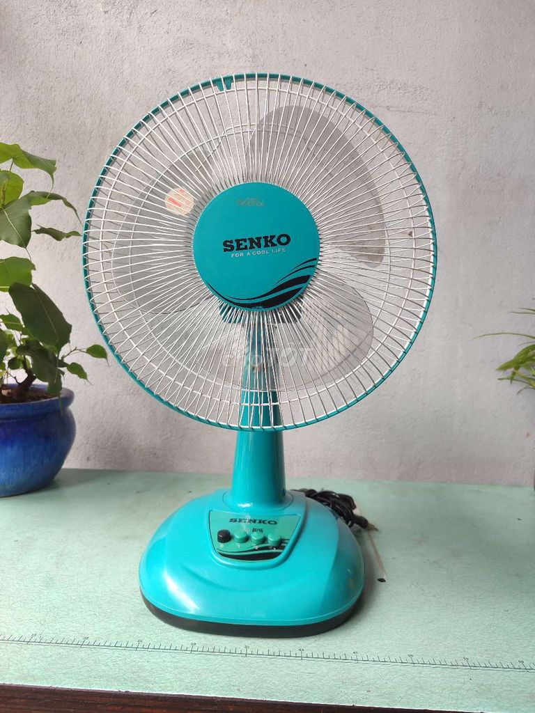Quạt bàn Senko Xanh ngọc. Mua bán Quạt tại Quận Bình Tân Tp Hồ Chí Minh được đăng bởi Mr Thắng  hình 1
