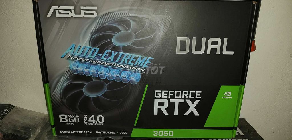 Card đồ họa Asus RTX 3050 8GB bh 2028. Mua bán Linh kiện (RAM, Card...) tại Huyện Châu Thành Kiên Giang được đăng bởi Mây Trời hình 1