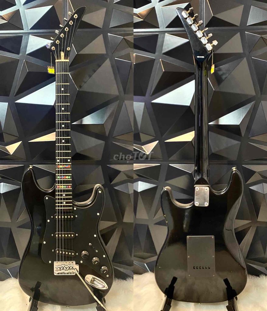 GUITAR ĐIỆN FULL BLACK