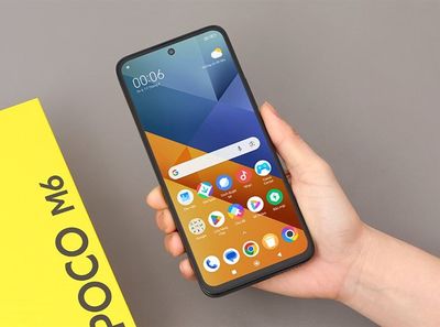 Điện thoại POCO M6 6GB/128GB Fullbox Chính hãng