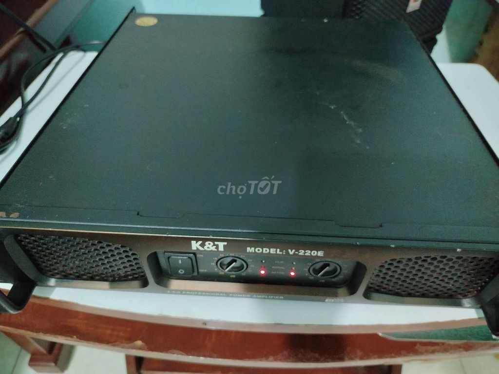 Cục đẩy công suất K&T V-220E. Mua bán Tivi, Âm thanh tại Huyện Lộc Ninh Bình Phước được đăng bởi Anh Chăn Cừu hình 1