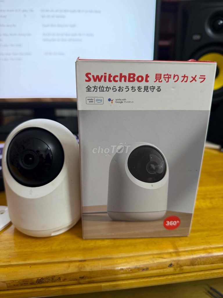 Camera an ninh SwitchBot Trắng. Mua bán Máy ảnh, Máy quay tại Huyện Ea Kar Đắk Lắk được đăng bởi Hàng Tốt Giá Rẻ hình 1