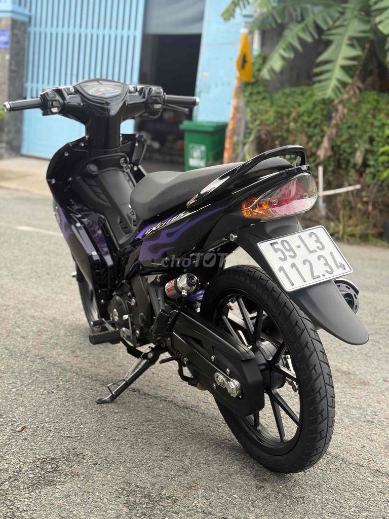Yamaha Exciter 2007 чёрно-фиолетовый красивый номер 11234