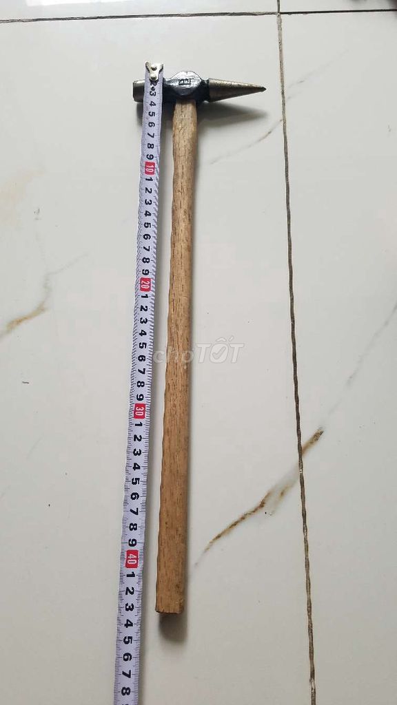 Búa như hình, tổng dài 43cm, đẹp như mới