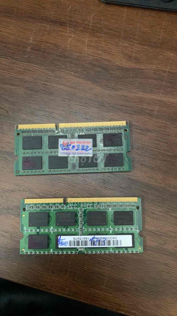 RAM DDR3 2GB 1333MHz Máy tính để bàn/laptop. Mua bán Linh kiện (RAM, Card...) tại Huyện Hoài Đức Hà Nội được đăng bởi Châu Pu hình 1