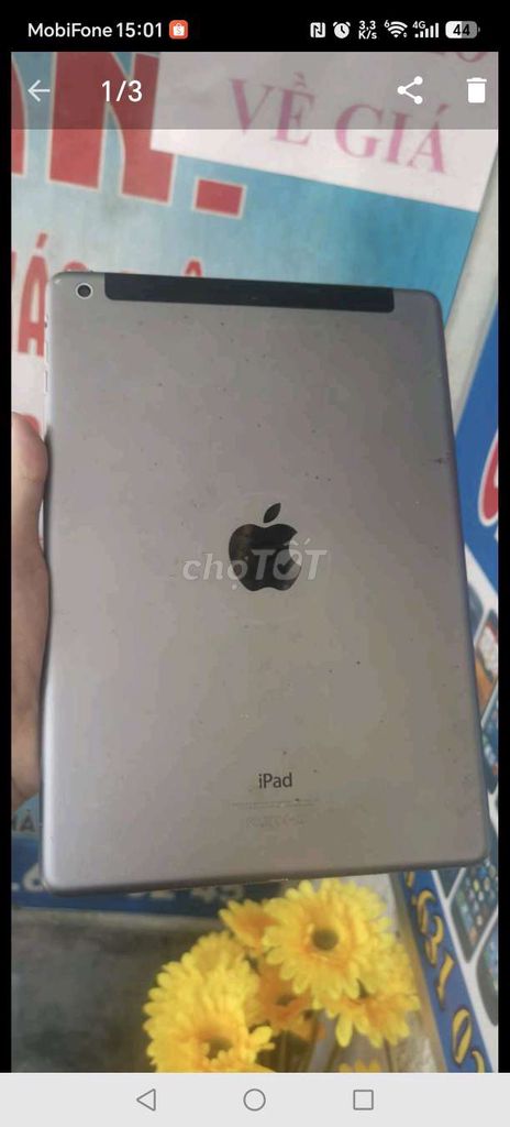 Apple iPad Air Xám Đã sử dụng Nút home chai. Mua bán Máy tính bảng tại Thành phố Huế Thừa Thiên Huế được đăng bởi T PLUS MOBILE MUA BÁN ĐIỆN THOẠI hình 1