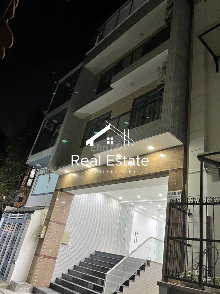 Cho Thuê Nhà Bình Giã, P.13, Q.Tân Bình, DT: 8x18m, Hầm trệt 3 lầu