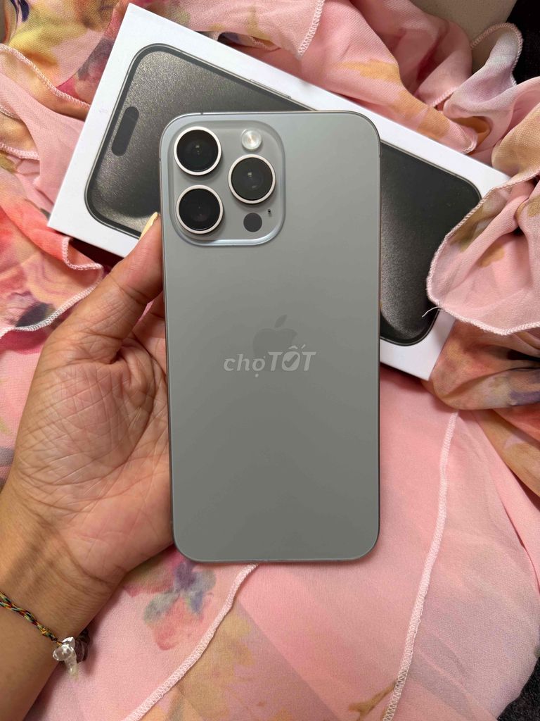 iPhone 15 Pro Max 256GB Màu Natural Quốc tế đẹp. Mua bán Điện thoại tại Quận Bình Thạnh Tp Hồ Chí Minh được đăng bởi Hoa hình 1