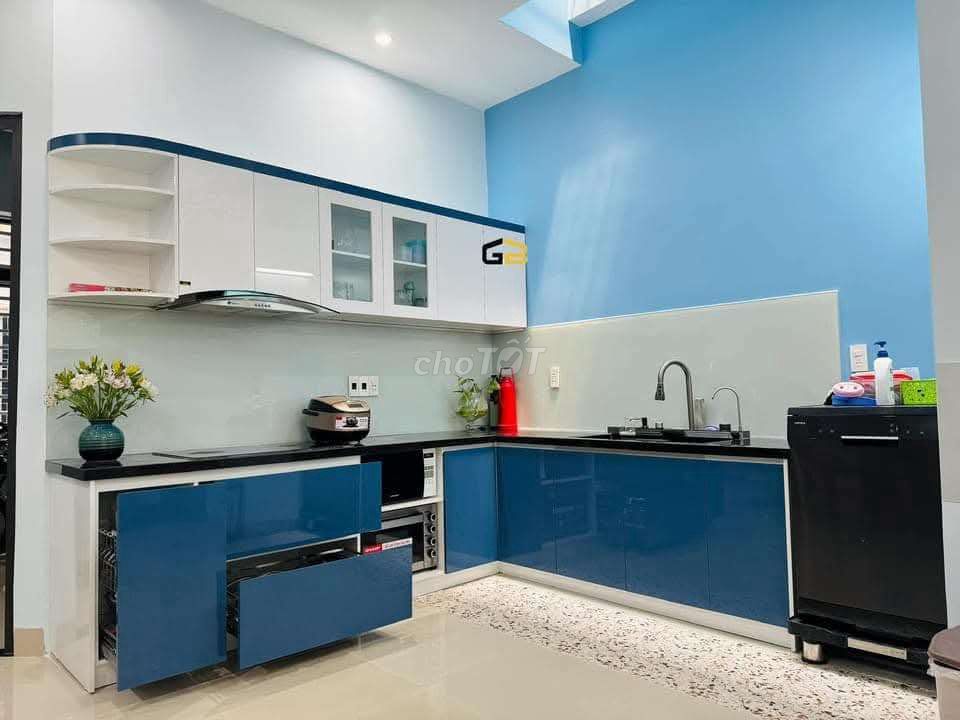 Tủ bếp acrylic. Mua bán Tủ, kệ gia đình tại Quận Thanh Khê Đà Nẵng được đăng bởi Nội Thất Gia Bảo hình 1