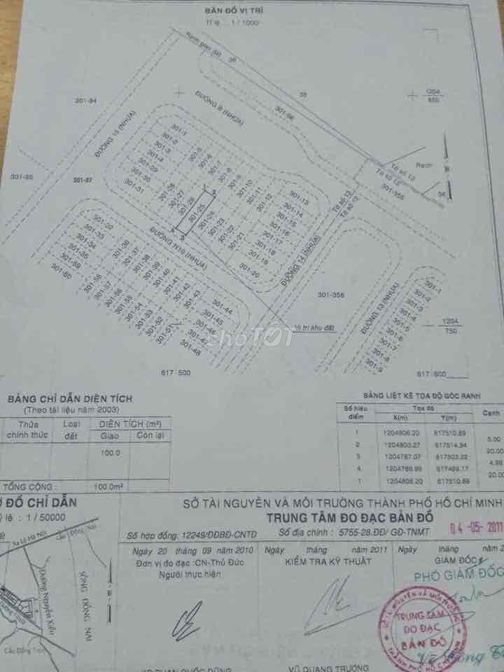 cần bán lô 5x20 full thổ đường 12m ngay vành dai 3. Mua bán Đất tại Thành phố Thủ Đức Tp Hồ Chí Minh được đăng bởi hà an hình 9