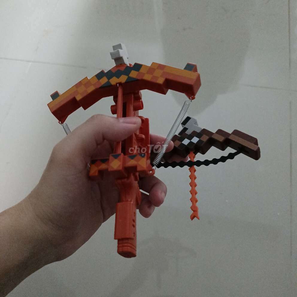 Đồ chơi Minecraft Nhựa Cam (Nỏ + Cung tên). Mua bán Sở thích khác tại Quận Tân Bình Tp Hồ Chí Minh được đăng bởi Thường Lạc hình 1