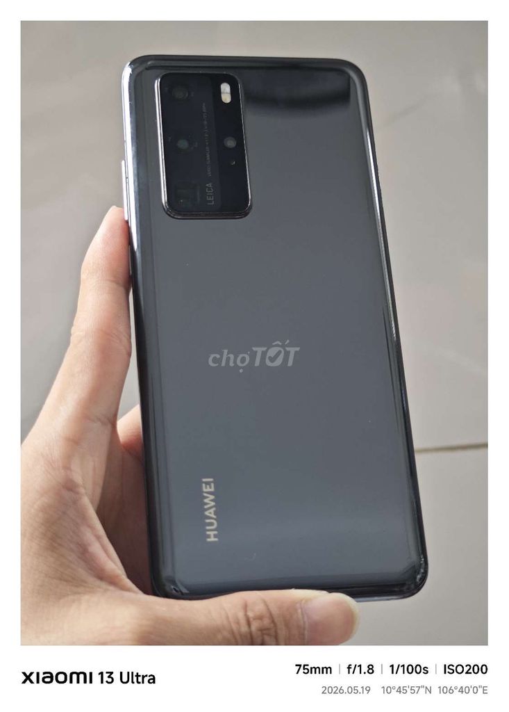Huawei P40 Pro 5G Ram 8/128GB. Mua bán Điện thoại tại Quận 10 Tp Hồ Chí Minh được đăng bởi Jun hình 1
