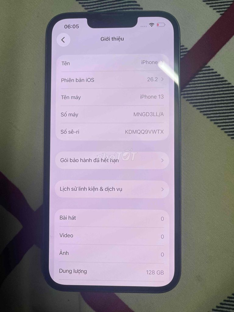 Apple iPhone 13 128GB Xanh. Mua bán Điện thoại tại Quận 12 Tp Hồ Chí Minh được đăng bởi Tấn Hoàng hình 1