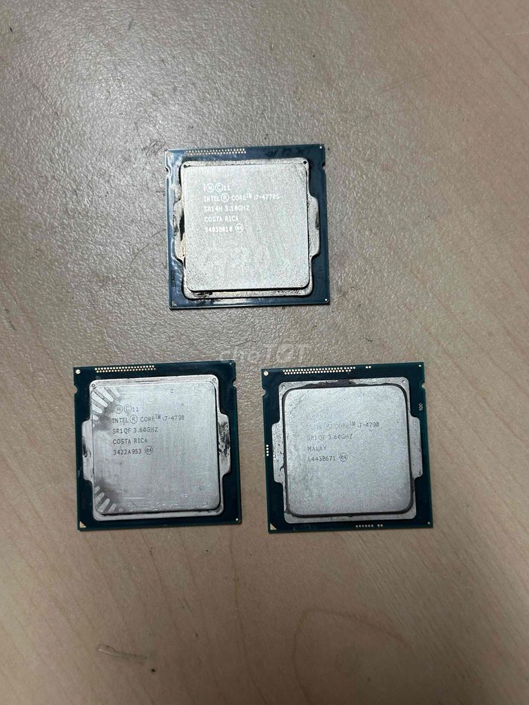 CPU Intel Core i7-4770S, i7 4790. Mua bán Linh kiện (RAM, Card...) tại Quận Gò Vấp Tp Hồ Chí Minh được đăng bởi Tình Nguyễn hình 1