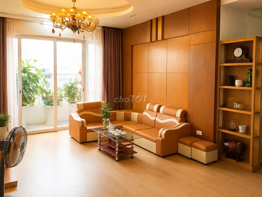 Аренда 4-комн. квартиры, 170м² - с мебелью - элитный район Чан Дан Нинь