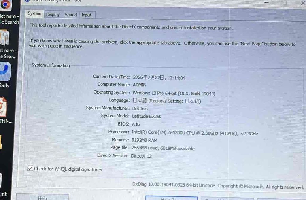 Dell Latitude E7250 i5-5300U 8GB Like New. Mua bán Laptop tại Thành phố Thuận An Bình Dương được đăng bởi Huệ hình 1