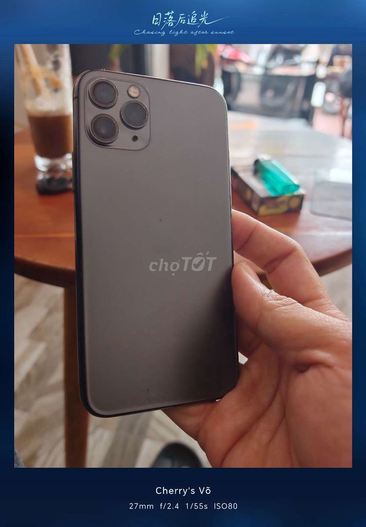 Apple iPhone 11 Pro 64GB Xám. Mua bán Điện thoại tại Thành phố Qui Nhơn Bình Định được đăng bởi võ anh đào hình 1