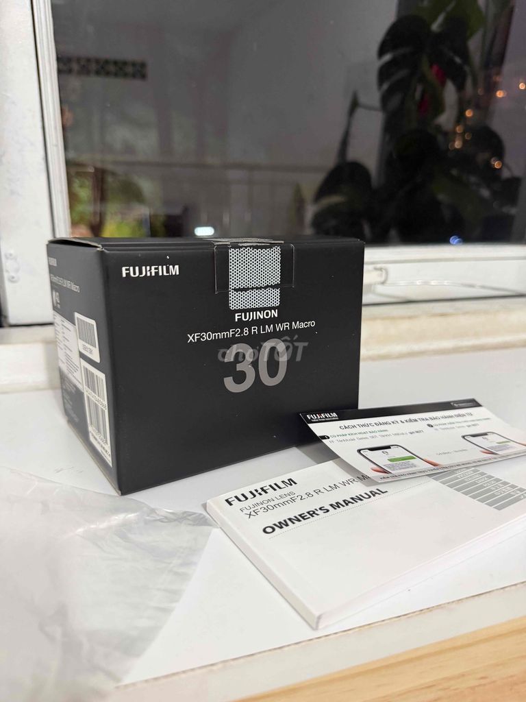 Ống kính Fujifilm XF 30mm F2.8 R LM WR. Mua bán Máy ảnh, Máy quay tại Thành phố Thủ Đức Tp Hồ Chí Minh được đăng bởi Nguyễn Đức Huy hình 1