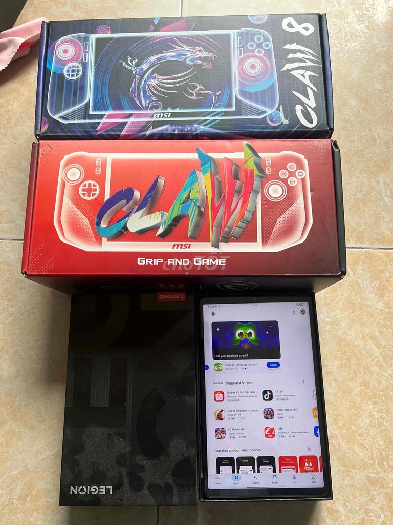 Lenovo Legion Tab Y700 Snap 8 Gen 3 12GB/256GB. Mua bán Máy tính bảng tại Quận 8 Tp Hồ Chí Minh được đăng bởi Huỳnh Ngọc Thái  hình 1