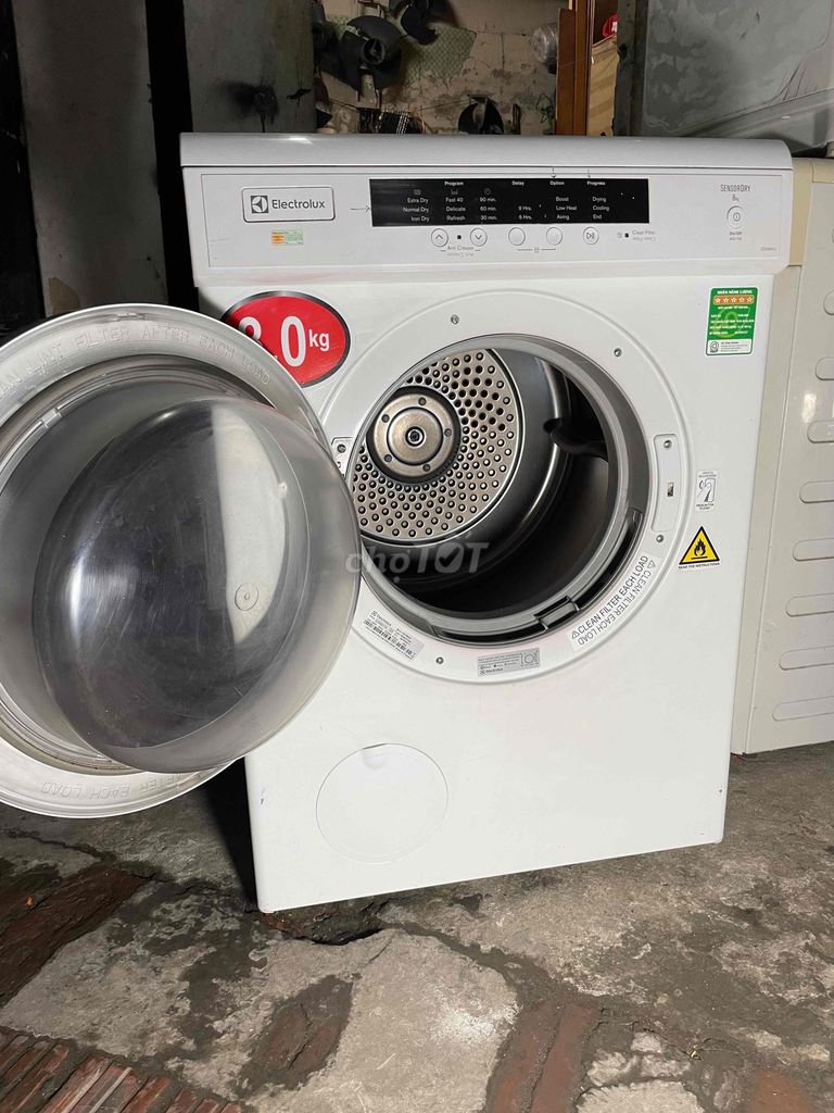 máy sấy electrolux 8kg