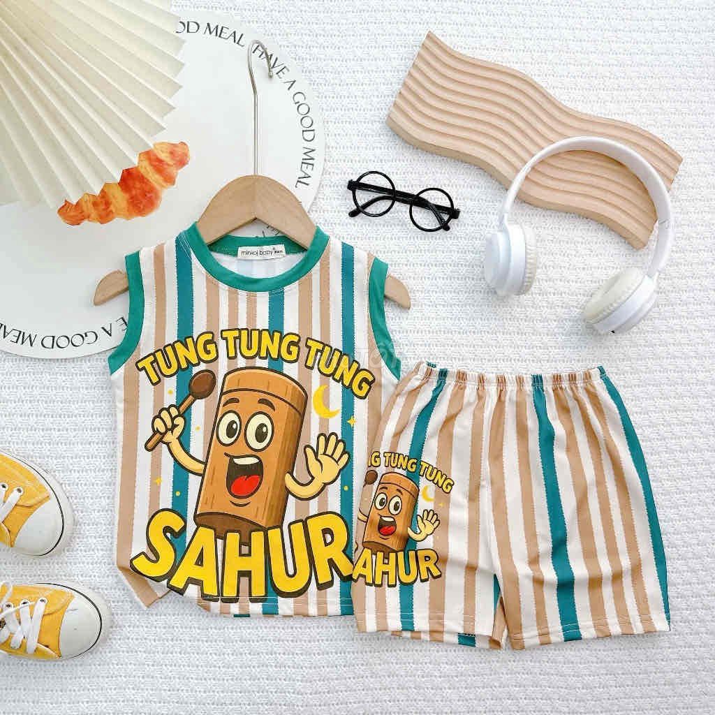 #Sét bộ sát nách TUNGTUNG SAHUR cho bé trai. Mua bán Mẹ và bé tại Quận Hải An Hải Phòng được đăng bởi Nguyễn Thị Lệ  hình 1