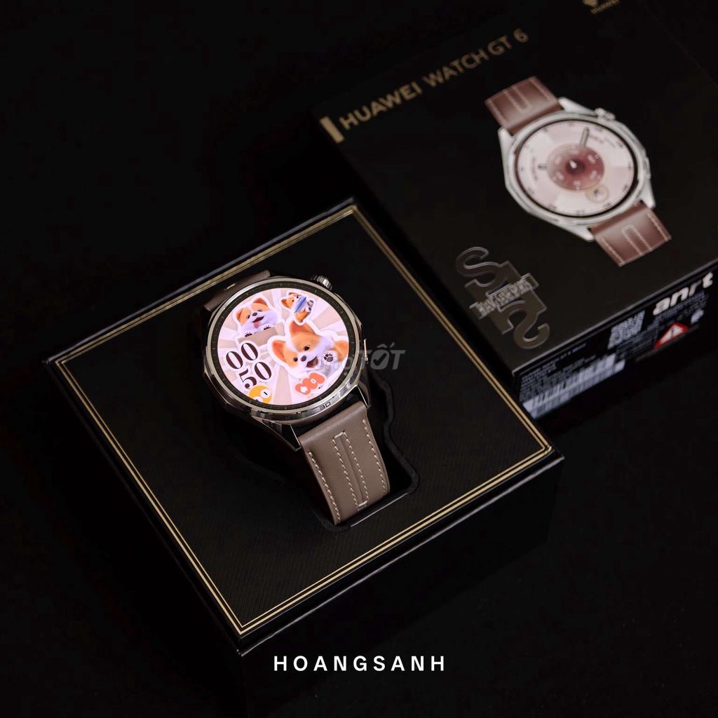 Huawei Watch GT6 46mm Nâu Chính Hãng BH 01/2027. Mua bán Thiết bị đeo thông minh tại Quận 11 Tp Hồ Chí Minh được đăng bởi HOÀNG SANH hình 1