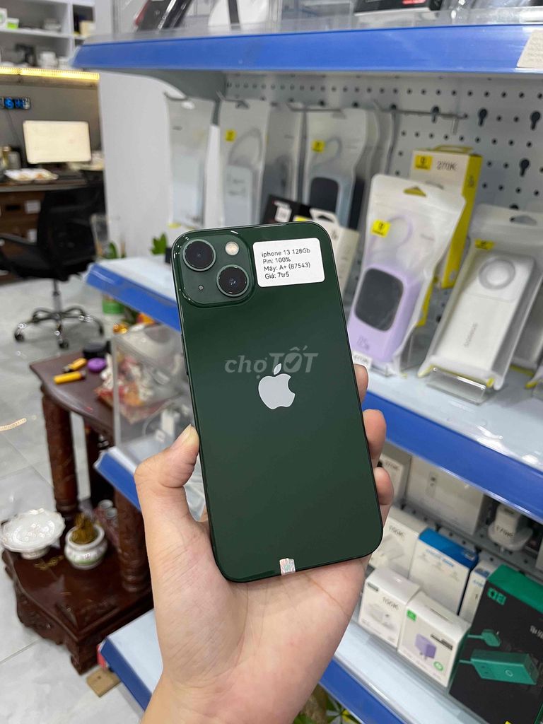 iPhone 13 128GB (Green) Zin đẹp 99 P100%. Mua bán Điện thoại tại Huyện Hóc Môn Tp Hồ Chí Minh được đăng bởi Luân Hoài hình 1