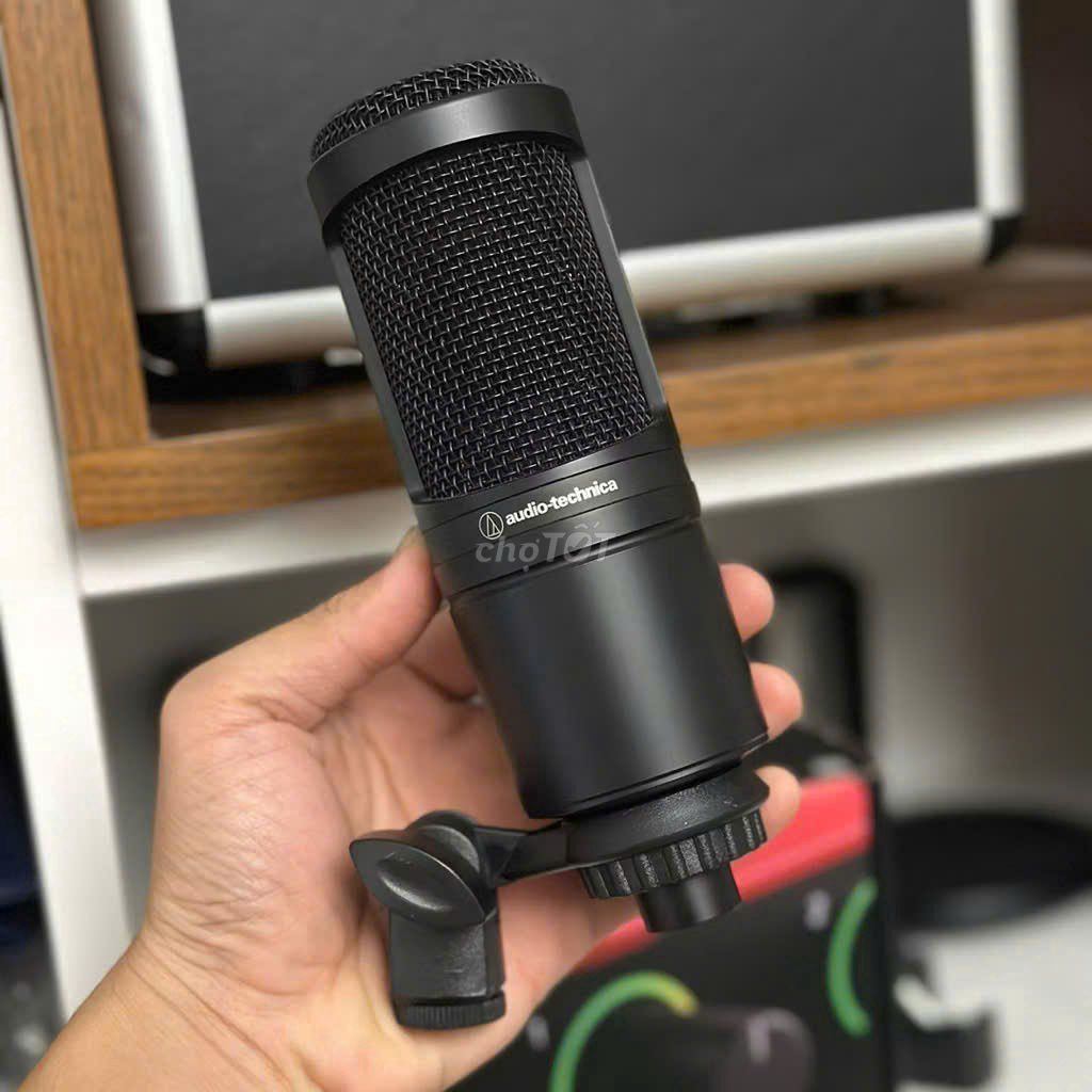 Thanh lý bộ thu âm Roland Ua55 và mic AT-2020. Mua bán Nhạc cụ tại Thành phố Đồng Xoài Bình Phước được đăng bởi Kim Thành Công hình 1