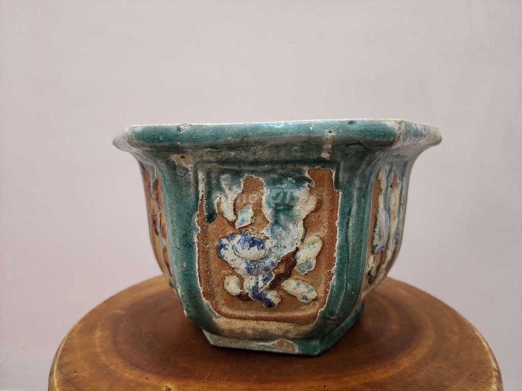Chậu gốm Lai Thiêu xưa. Mua bán Đồ sưu tầm, đồ cổ tại Quận 6 Tp Hồ Chí Minh được đăng bởi Vintage Decor hình 1