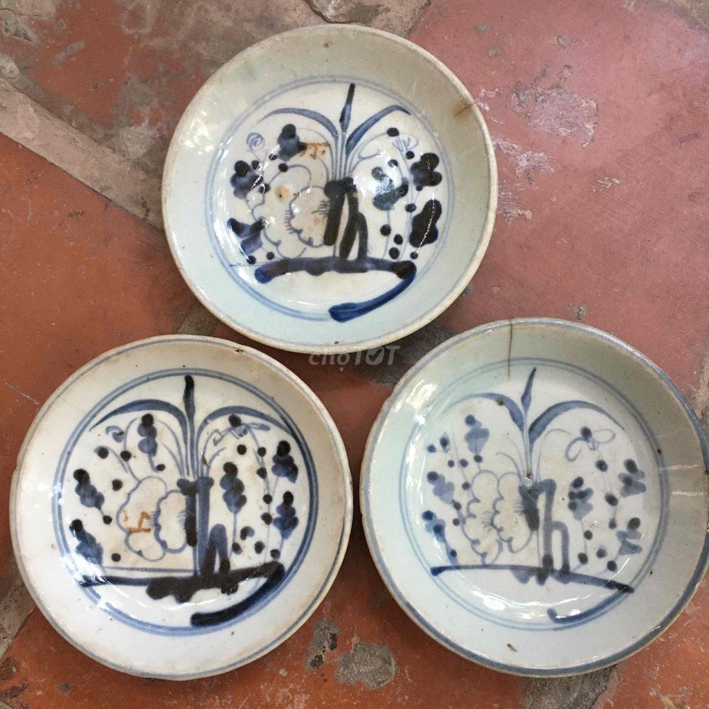 Đĩa sứ cổ đời Thanh vẽ tay, hoa lan, vẽ cả 2 mặt,. Mua bán Đồ sưu tầm, đồ cổ tại Quận Ngô Quyền Hải Phòng được đăng bởi Khang Minh hình 1